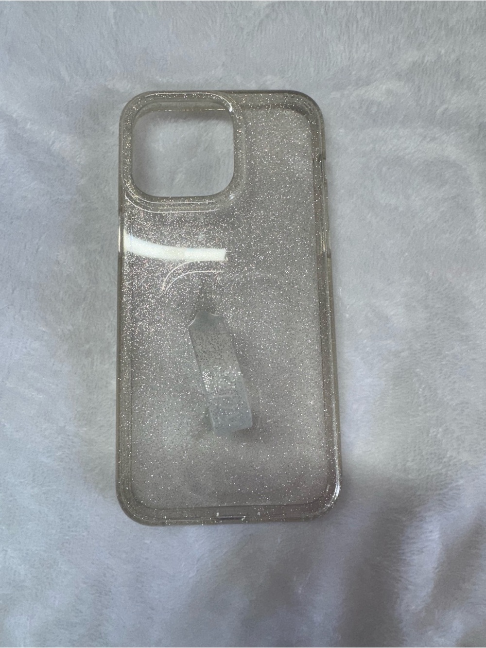 iPhone Clear Sparkle Loopy Case